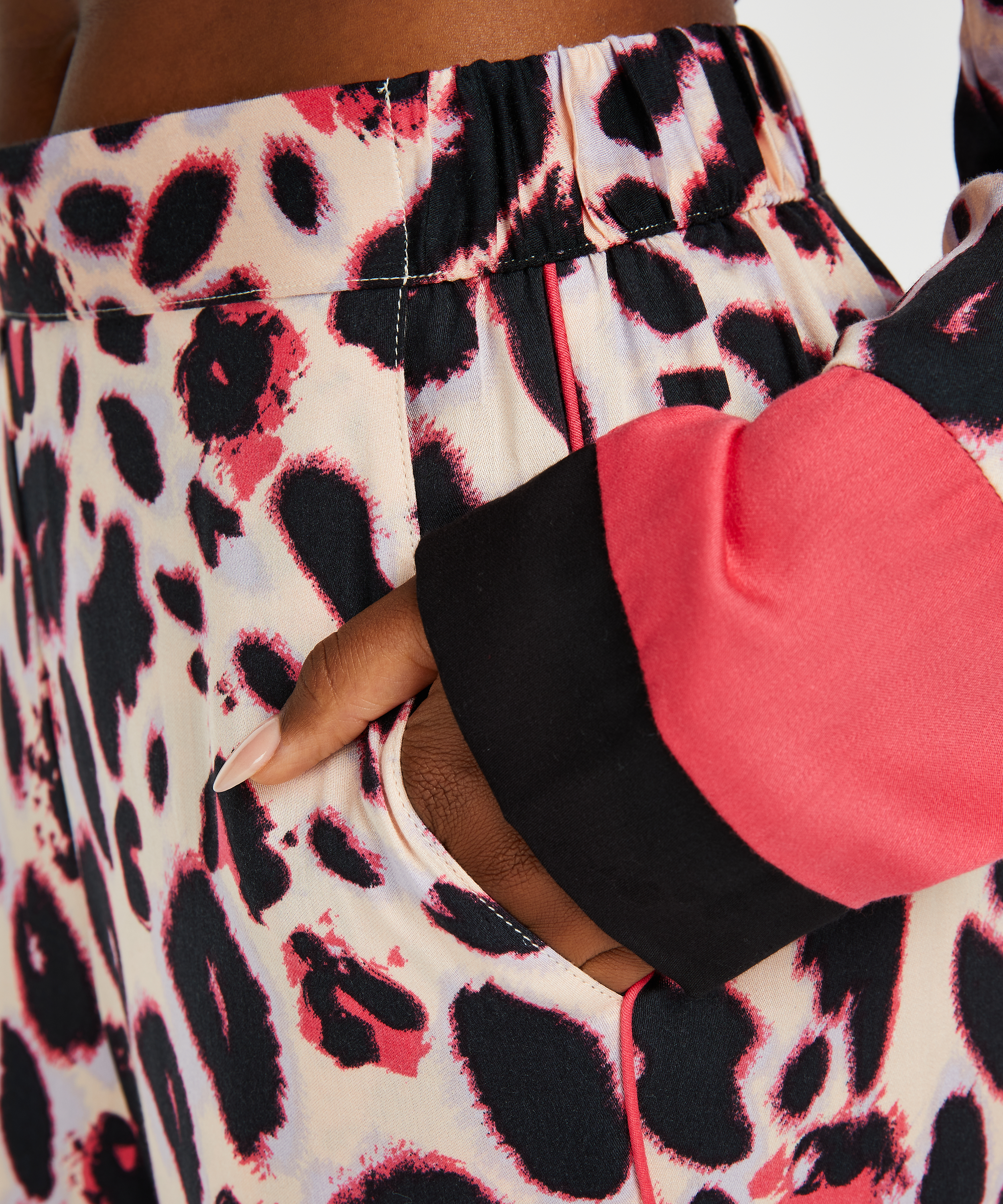 Petite Pyjama Bottoms Duckie, Różowy, main