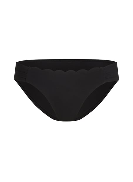 Majtki Bikini Rio Scallop, Czarny