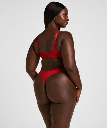Super Comfort Stringi, Czerwony