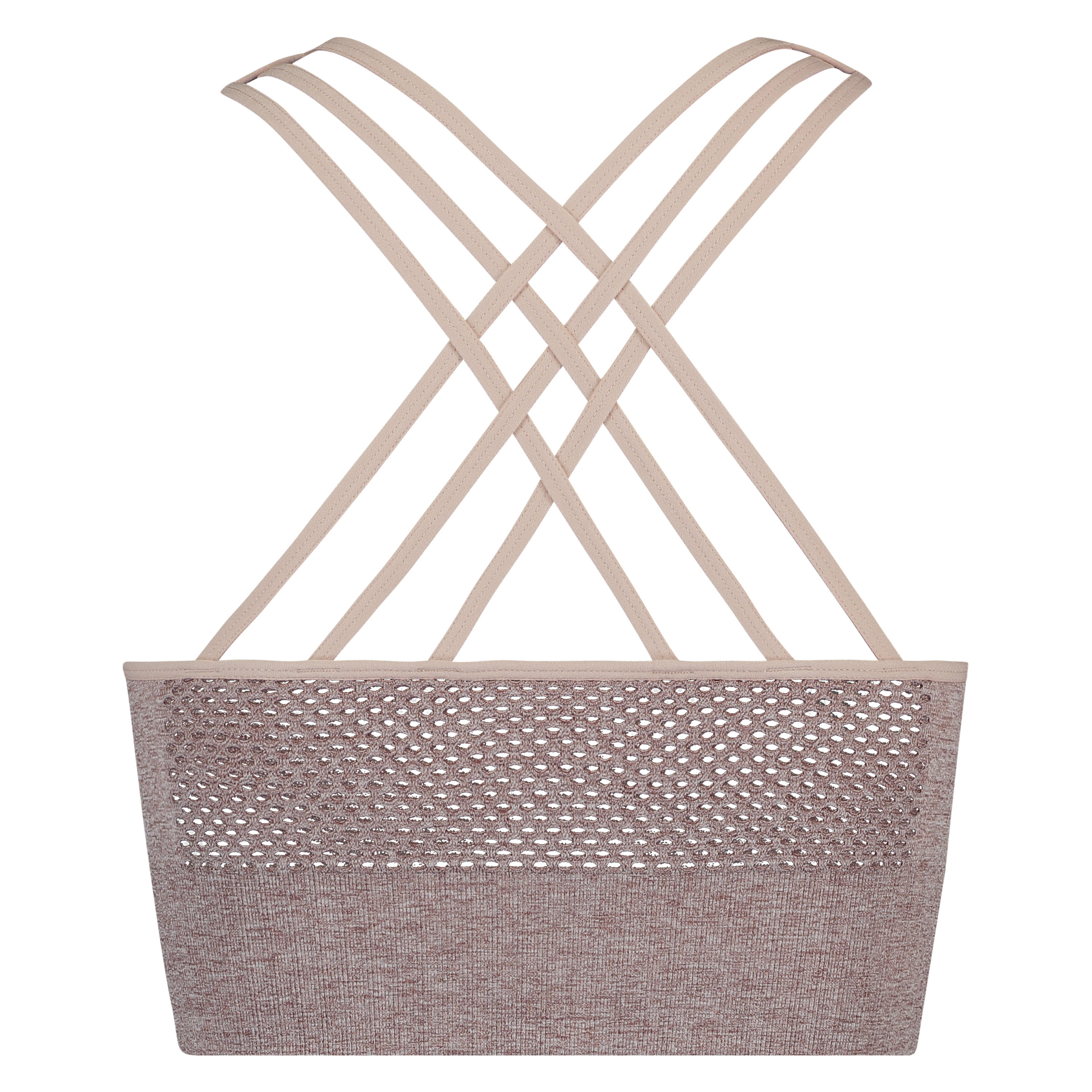 HKMX Highneck Ombre Level 2 Sports Bra, R&oacute;żowy, main