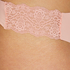 Invisible Lace Thong, Różowy