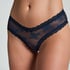 Brazyliany V-shape Mesh, Niebieski