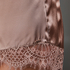 Scallop Lace silk pyjama shorts, Różowy