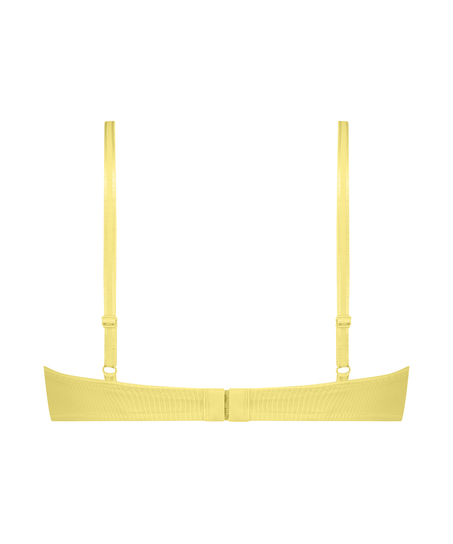 ﻿Biustonosz usztywniany z fiszbinami Lola, Żółty