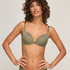 Demi Padded Underwired Bra, Zielony