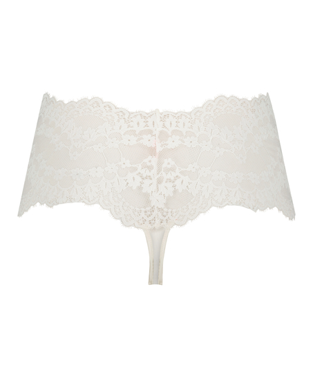 Stringi bokserki Daisy, Biały