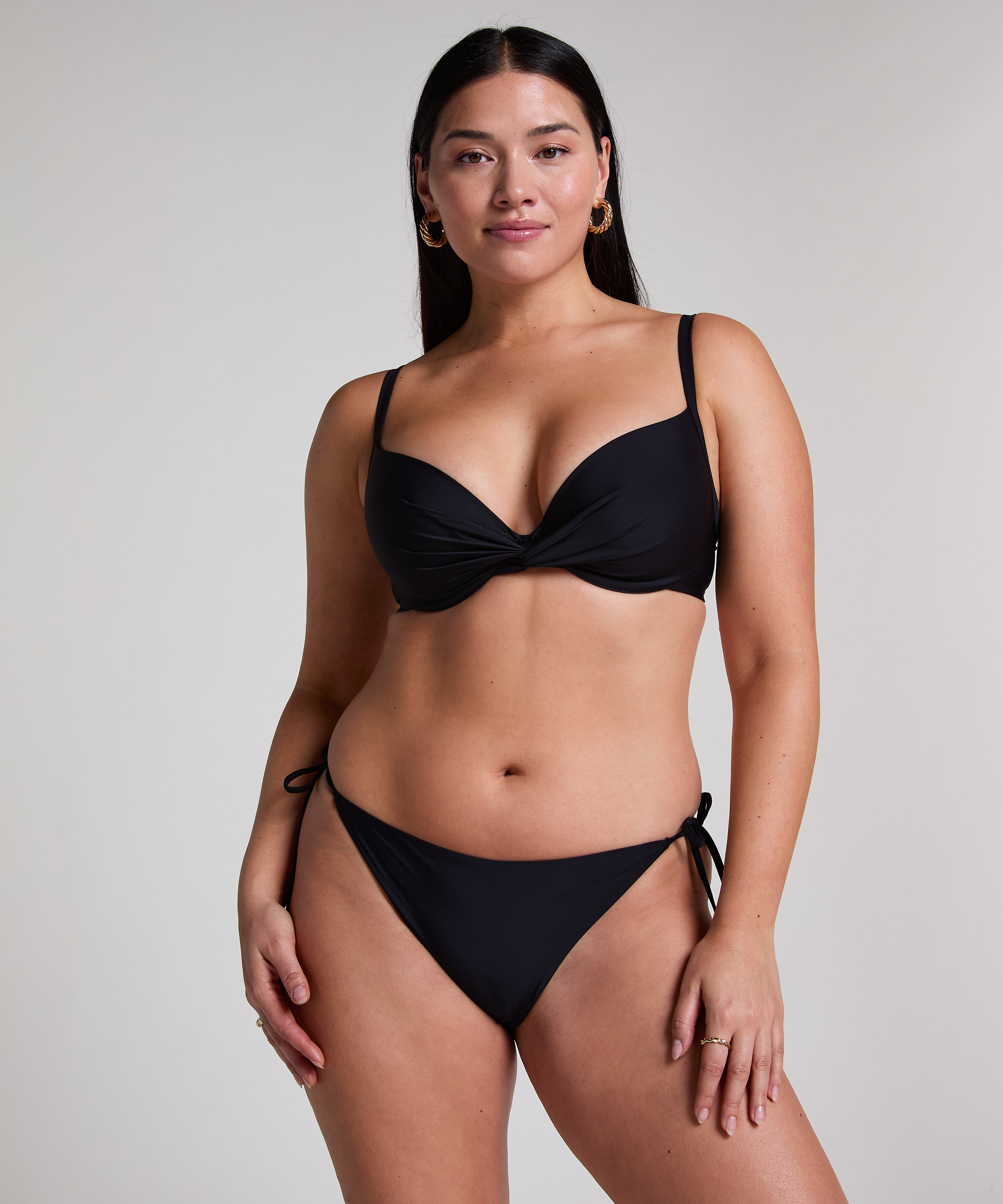 D&oacute;ł od bikini Luna Cheeky, Czarny, main