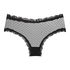 Brazyliany V-shape Mesh, Czarny