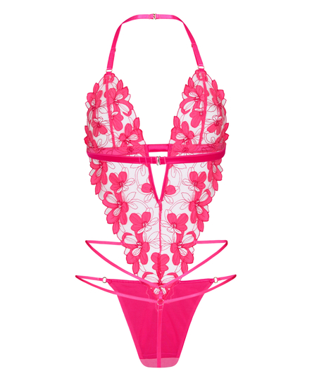 Biustonosz Usztywniany Bez Wkładek Beatrice, R&oacute;żowy