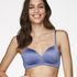 Padded non-wired bra Rebecca, Niebieski