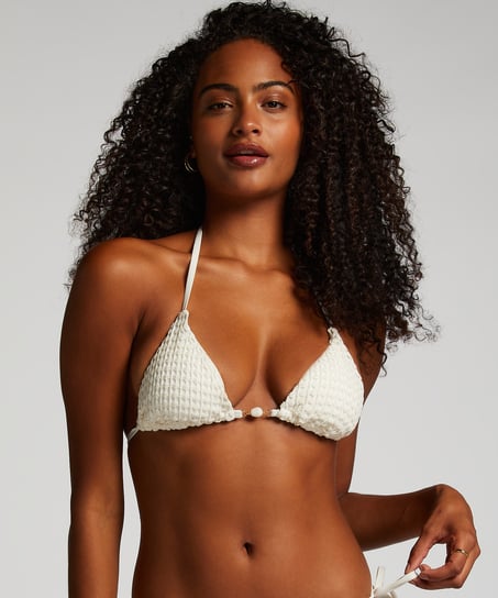 Tr&oacute;jkątna g&oacute;ra od bikini Maui, Biały