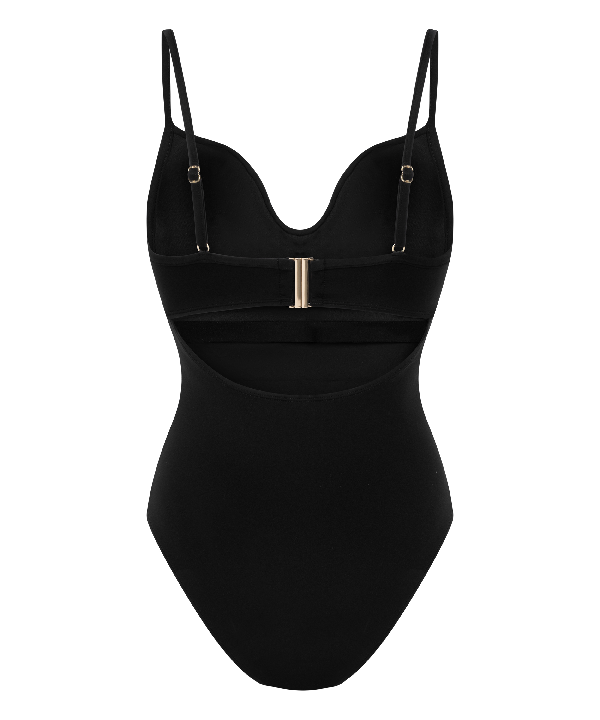 Str&oacute;j kąpielowy Neoprene, Czarny, main