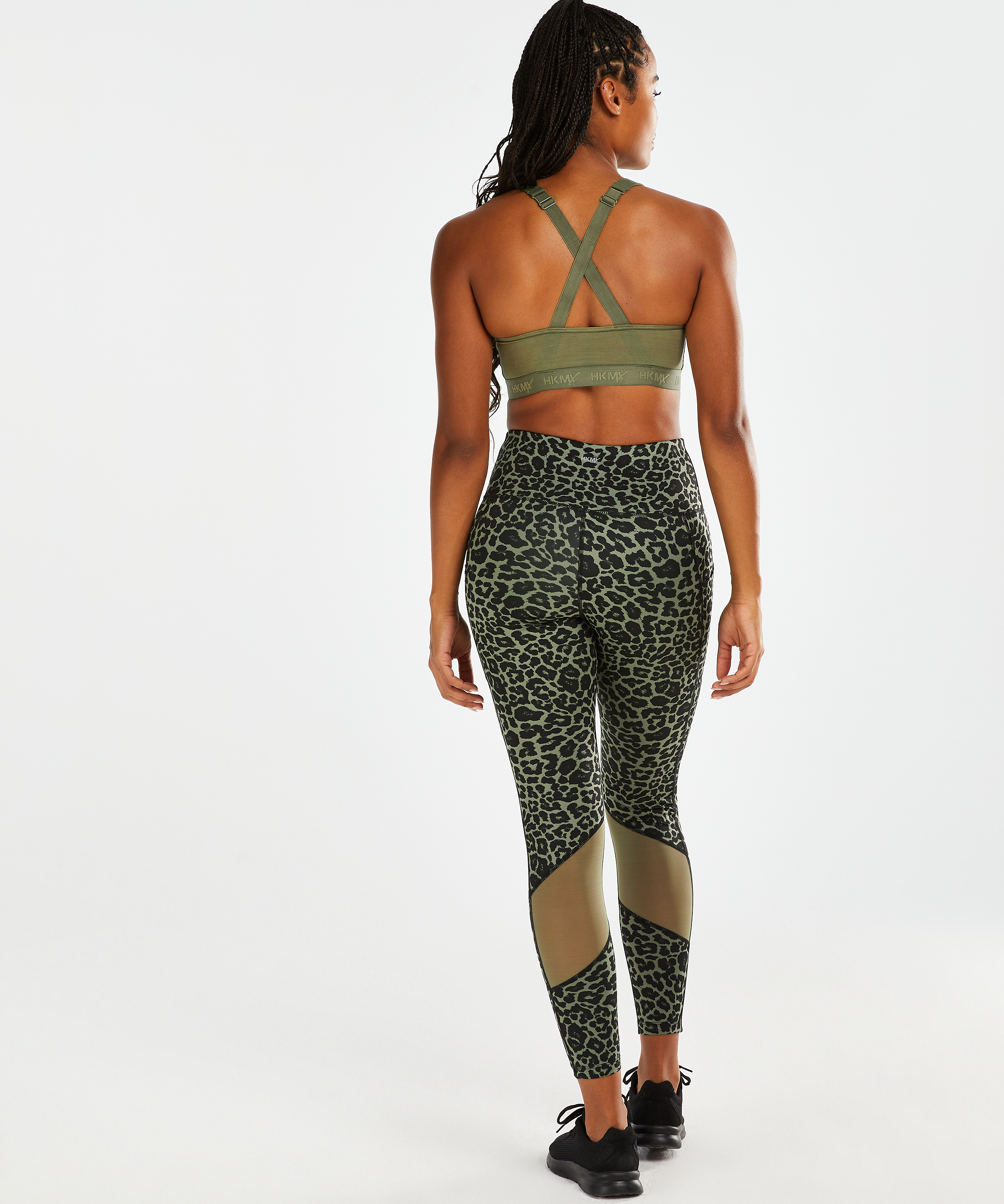 Biustonosz sportowy HKMX All Star Level 3, Zielony, main