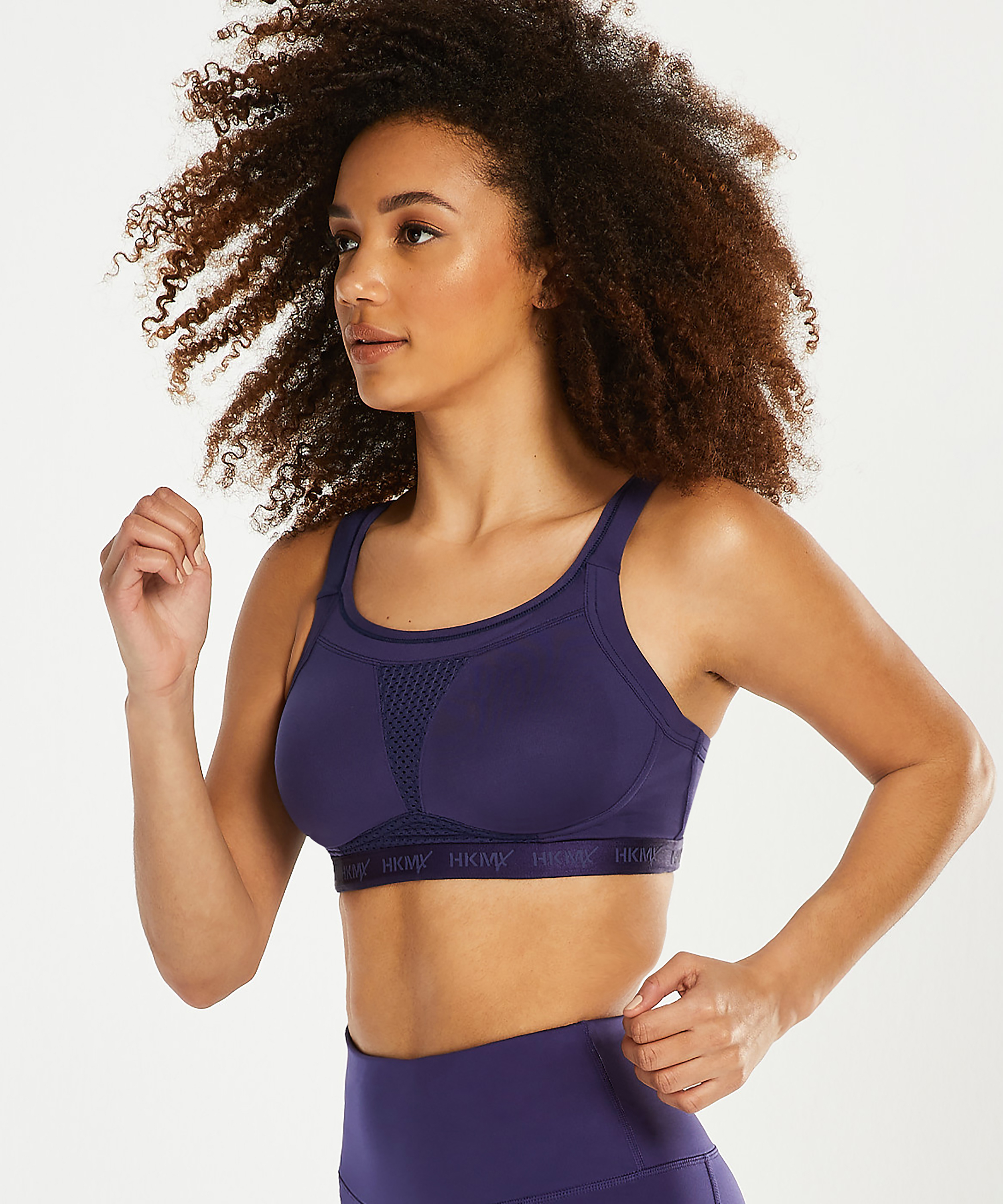 Biustonosz sportowy HKMX Elite Level 3, Niebieski, main