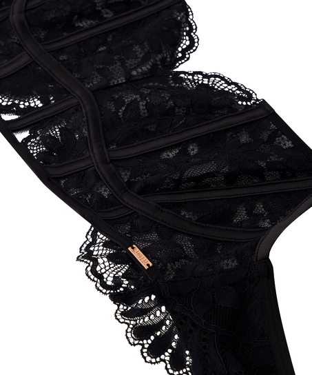 Biustonosz braletka Kea, Czarny