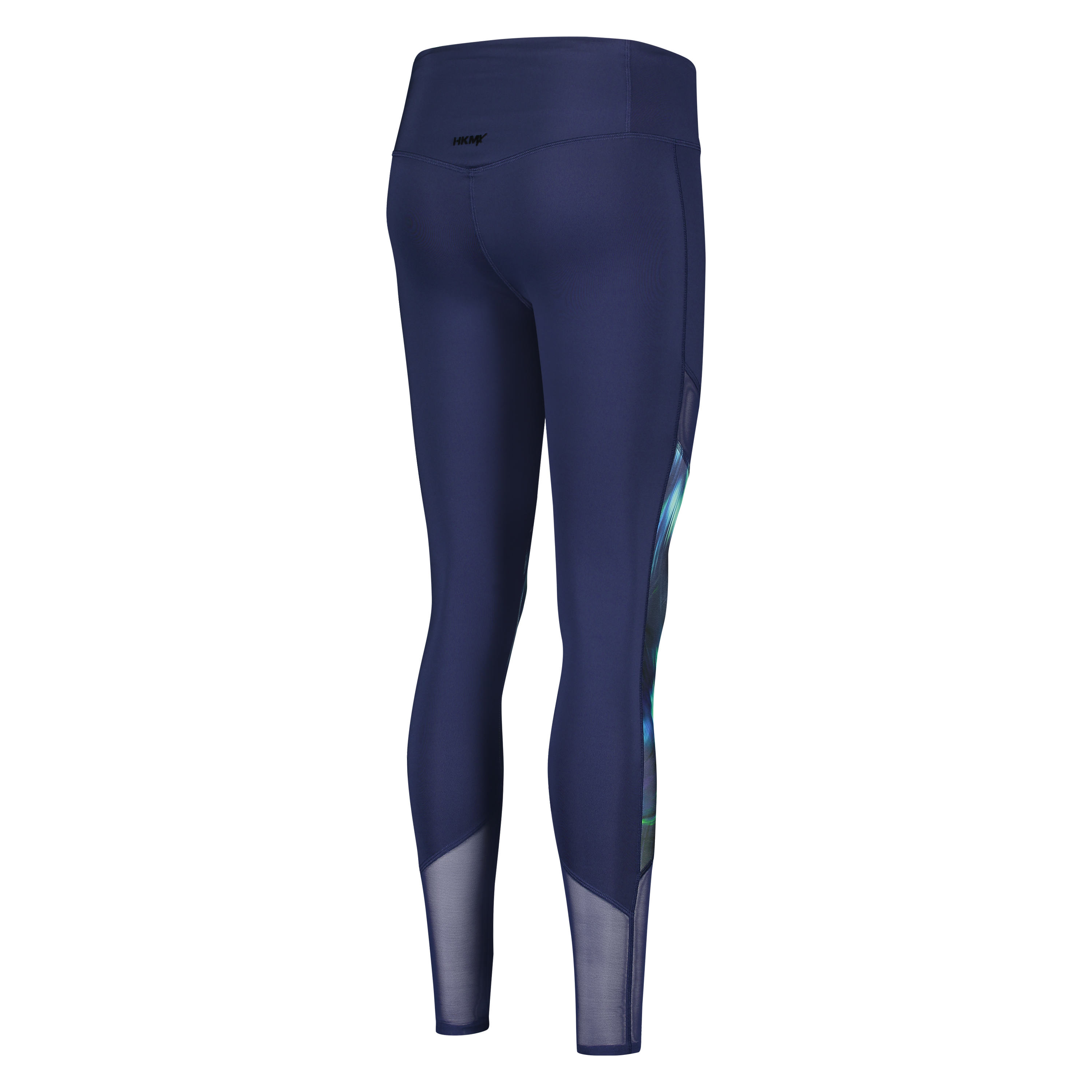HKMX High waisted sport legging print level 2, Niebieski, main