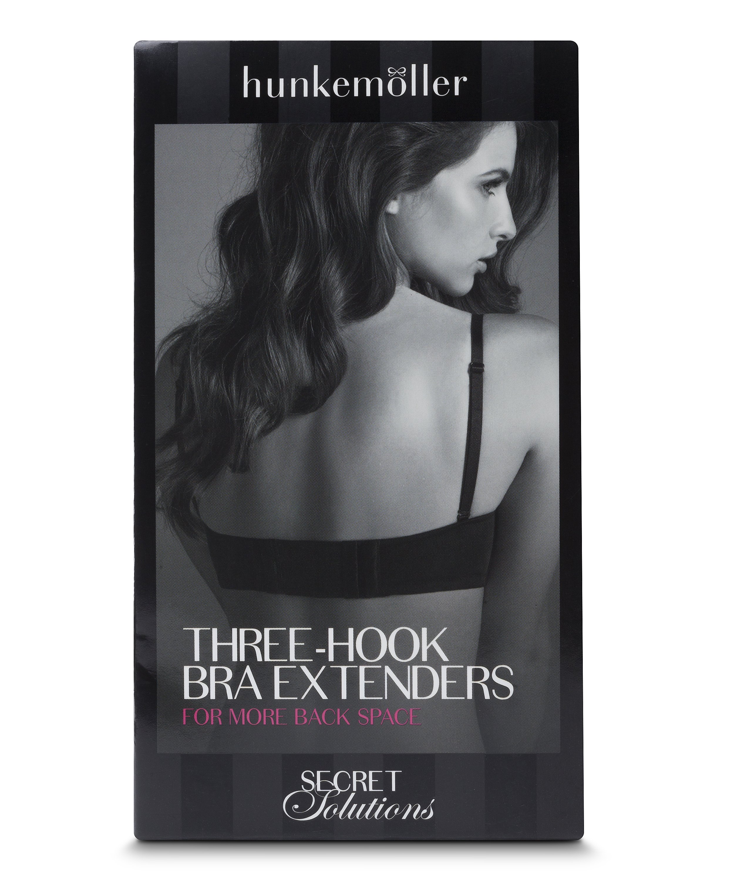 3-pak przedłużek do biustonosza, Biały, main