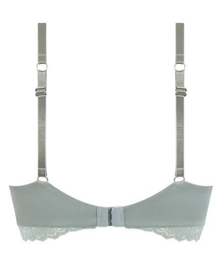 Usztywniony biustonosz bez fiszbin Andrea, Zielony