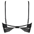 Donatella Longline Bralette, Czarny