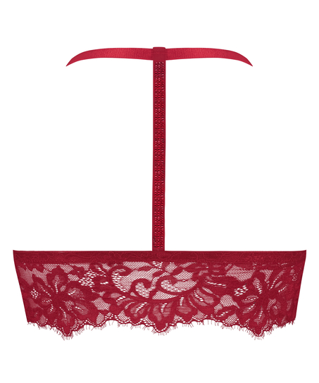Biustonosz bralette Charlotta, Czerwony