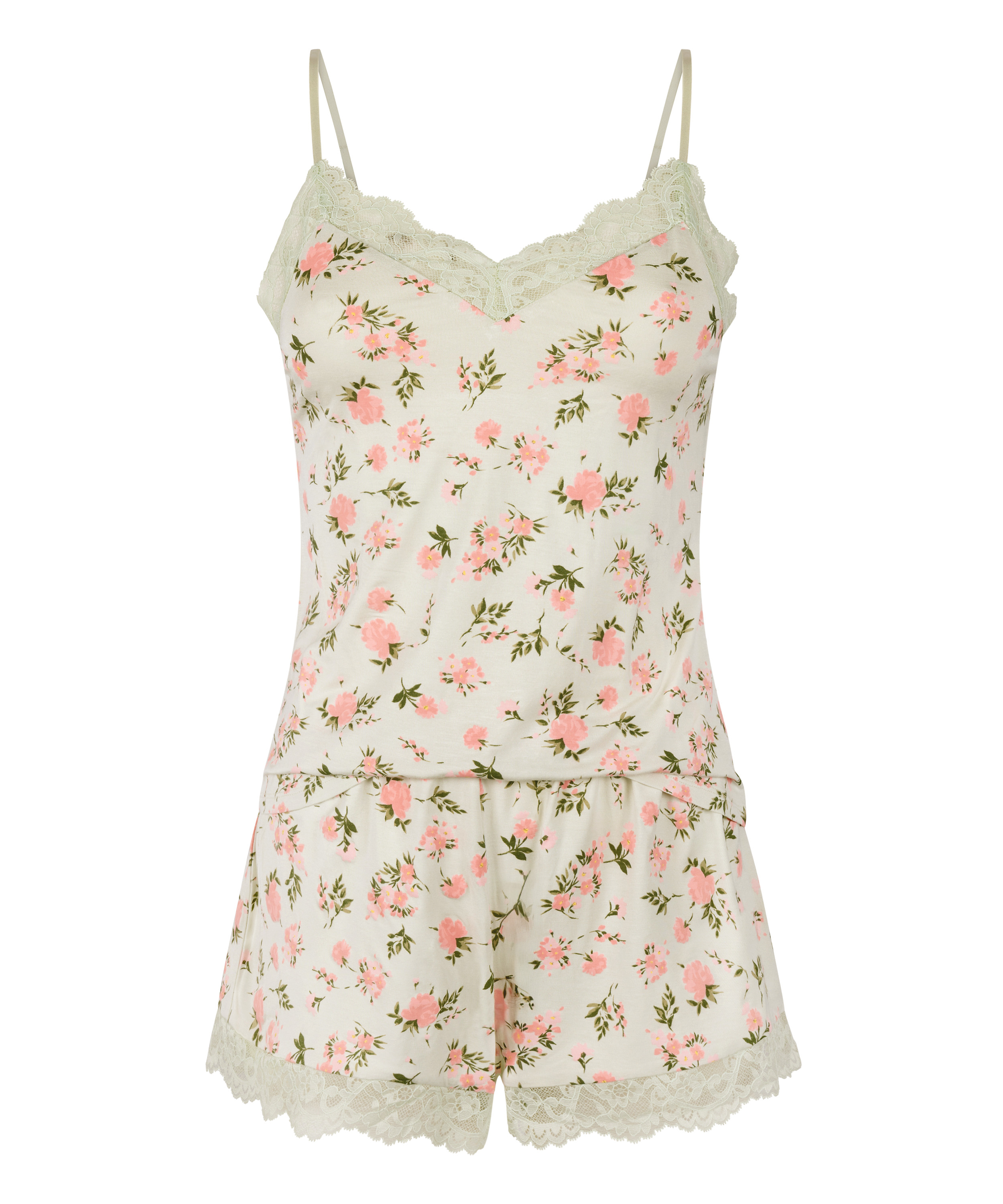 Zestaw piżamowy, Zielony, main