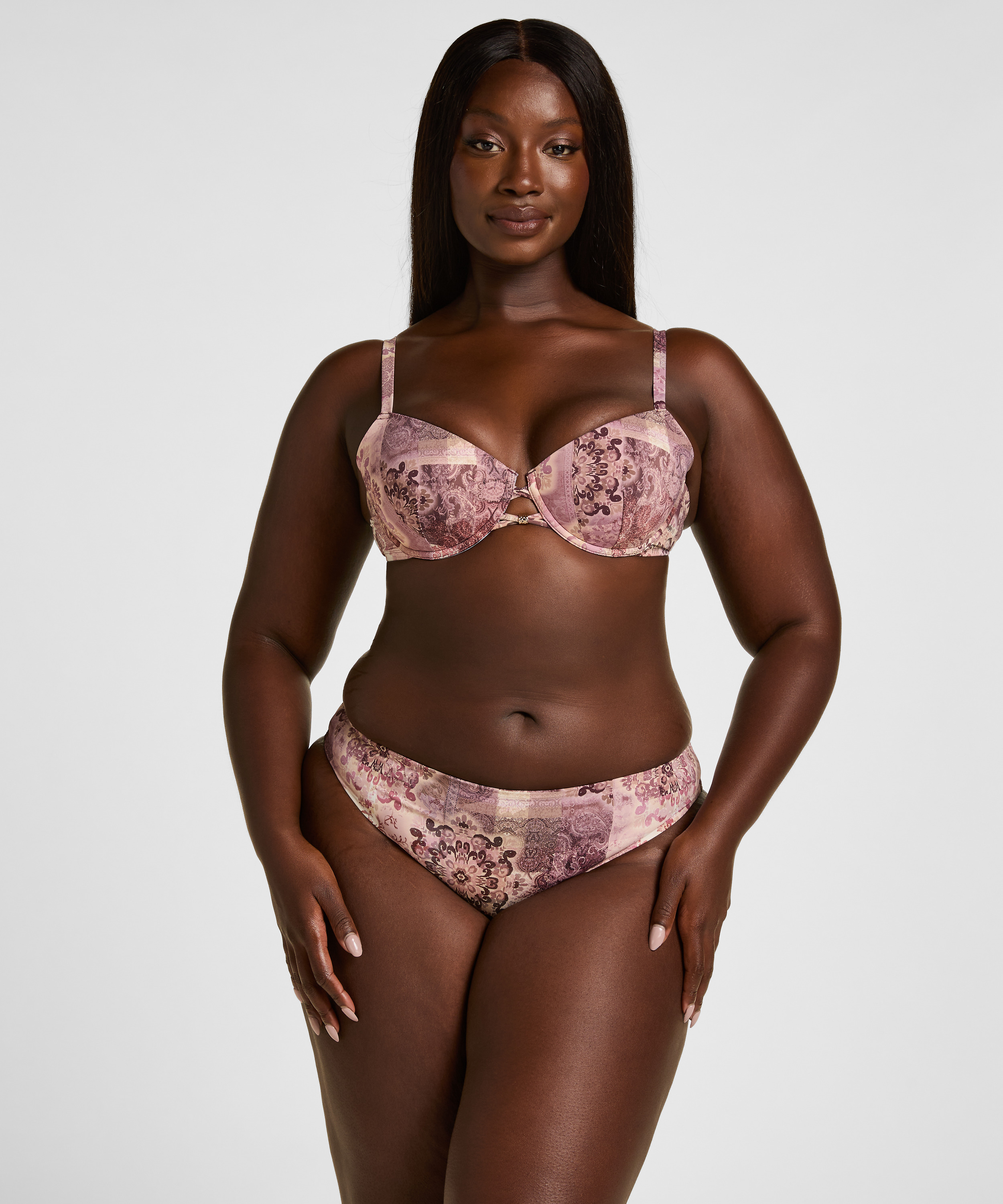 Bikini Top Dominica, Fioletowy, main