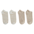 2 Pairs Lurex Socks, Ż&oacute;łty