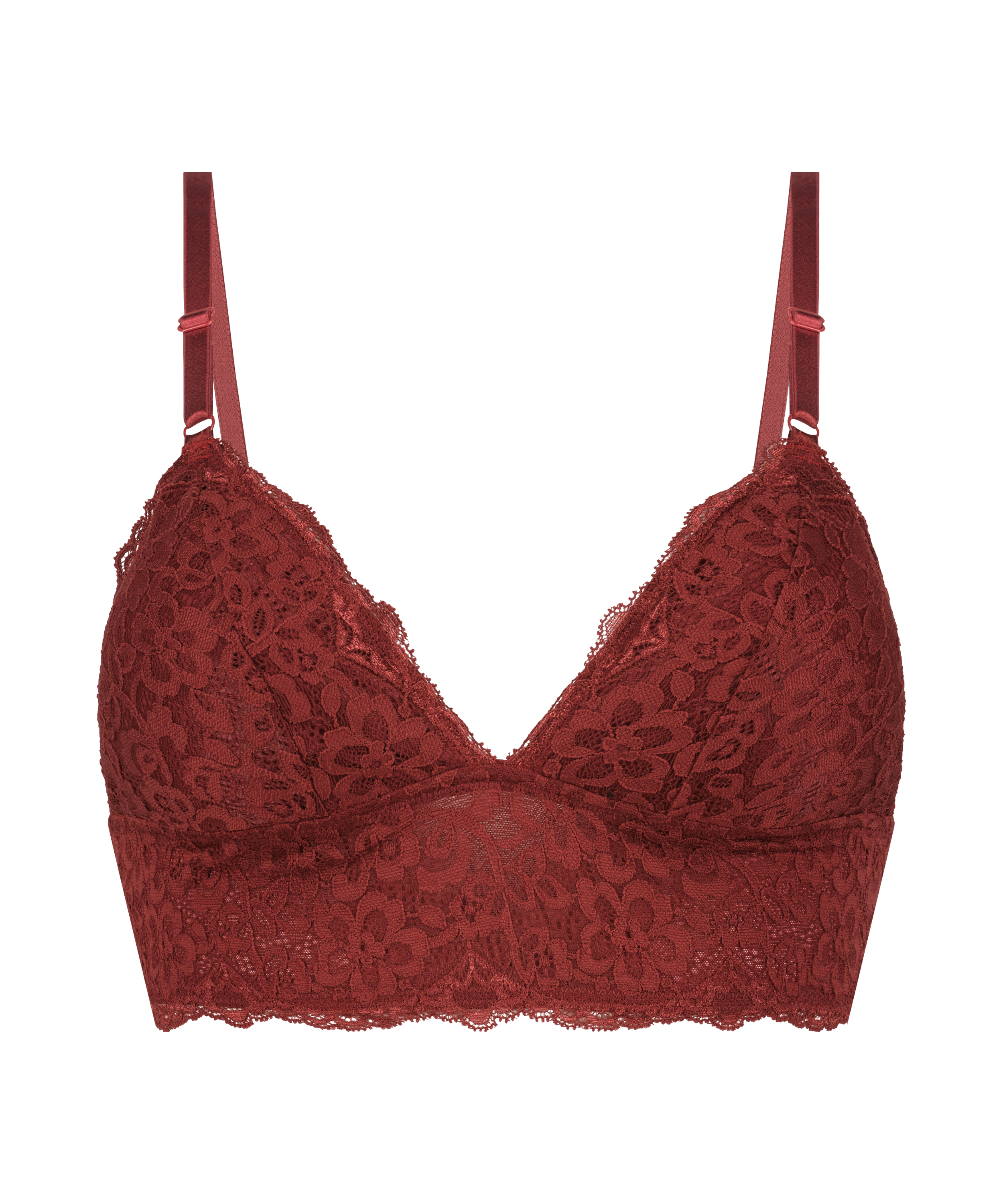 Biustonosz bralette Triangle Marine, Czerwony, main