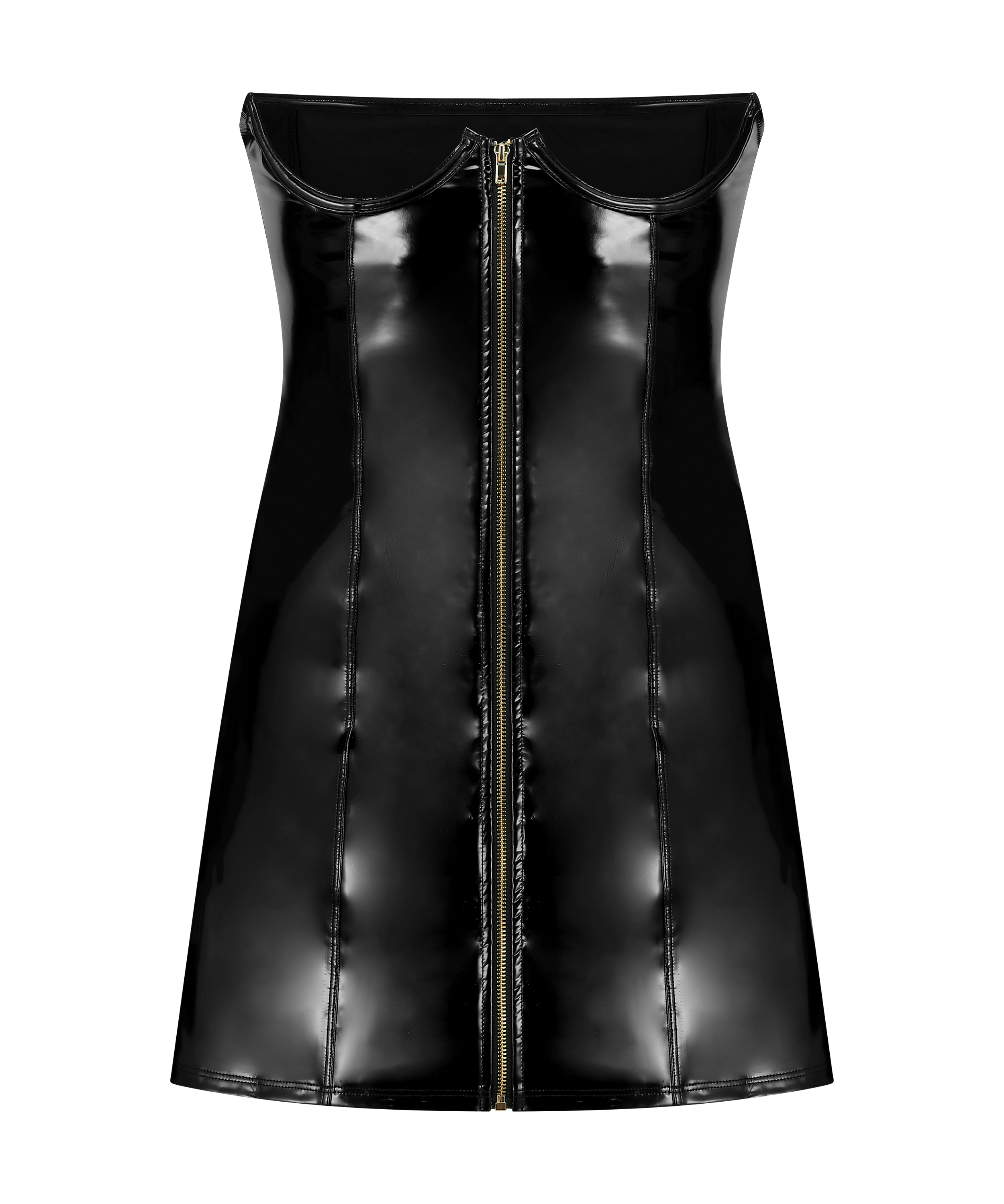 Halka z fiszbinami, Czarny, main