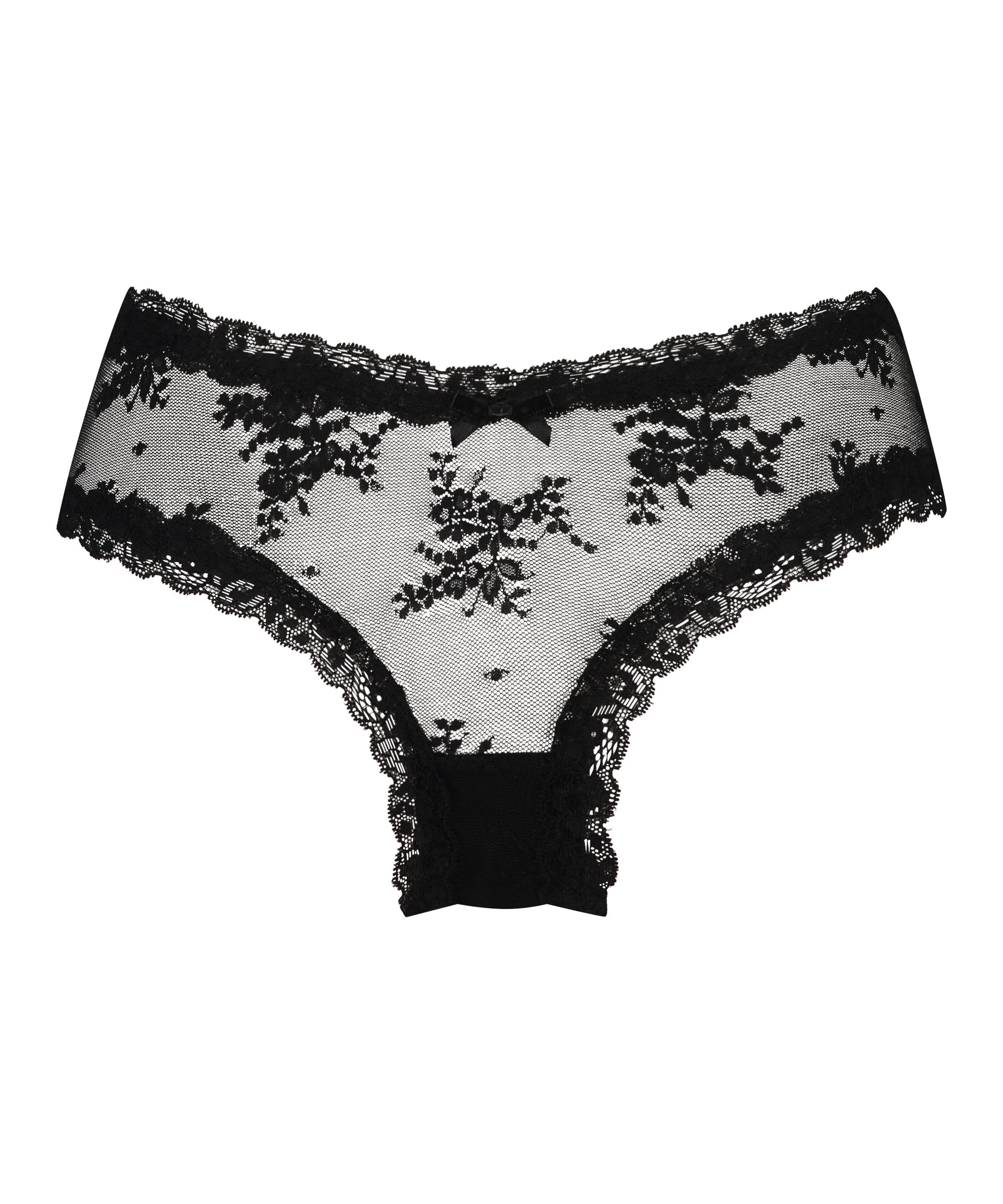Brazyliany V-shape Mesh, Czarny, main