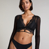Bralette Ella, Czarny