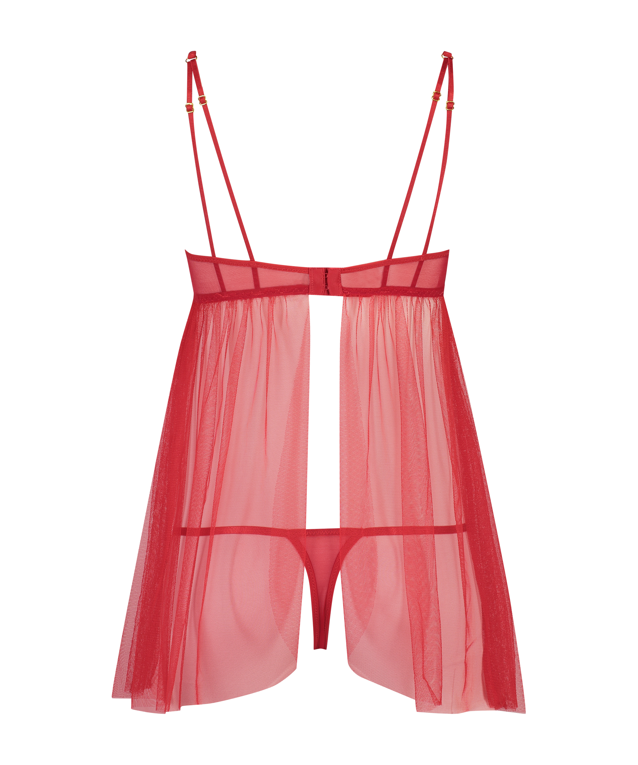 Sukienka Babydoll Emily, Czerwony, main