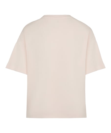 Pyjama Top Waffle, R&oacute;żowy