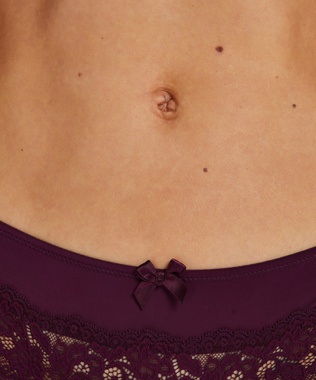 Paris boxer thong, Fioletowy