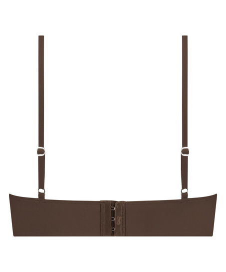 Tr&oacute;jkąt Bralette Smooth, Brązowy