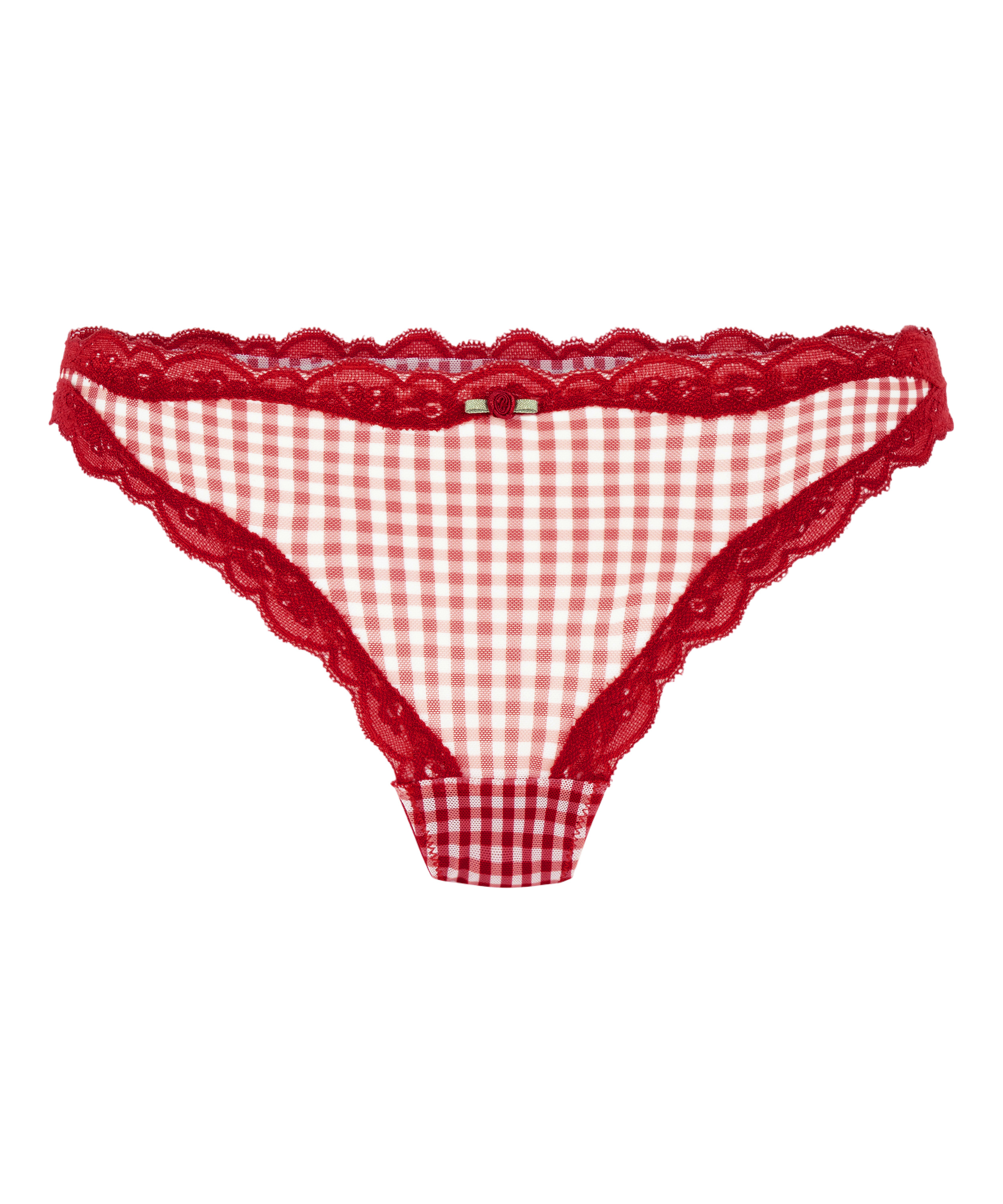 Stringi z wysokim wycięciem Liz, Czerwony, main