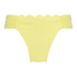 Majtki Bikini Rio Scallop, Ż&oacute;łty