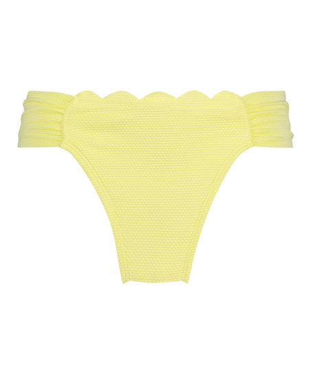 Majtki Bikini Rio Scallop, Ż&oacute;łty