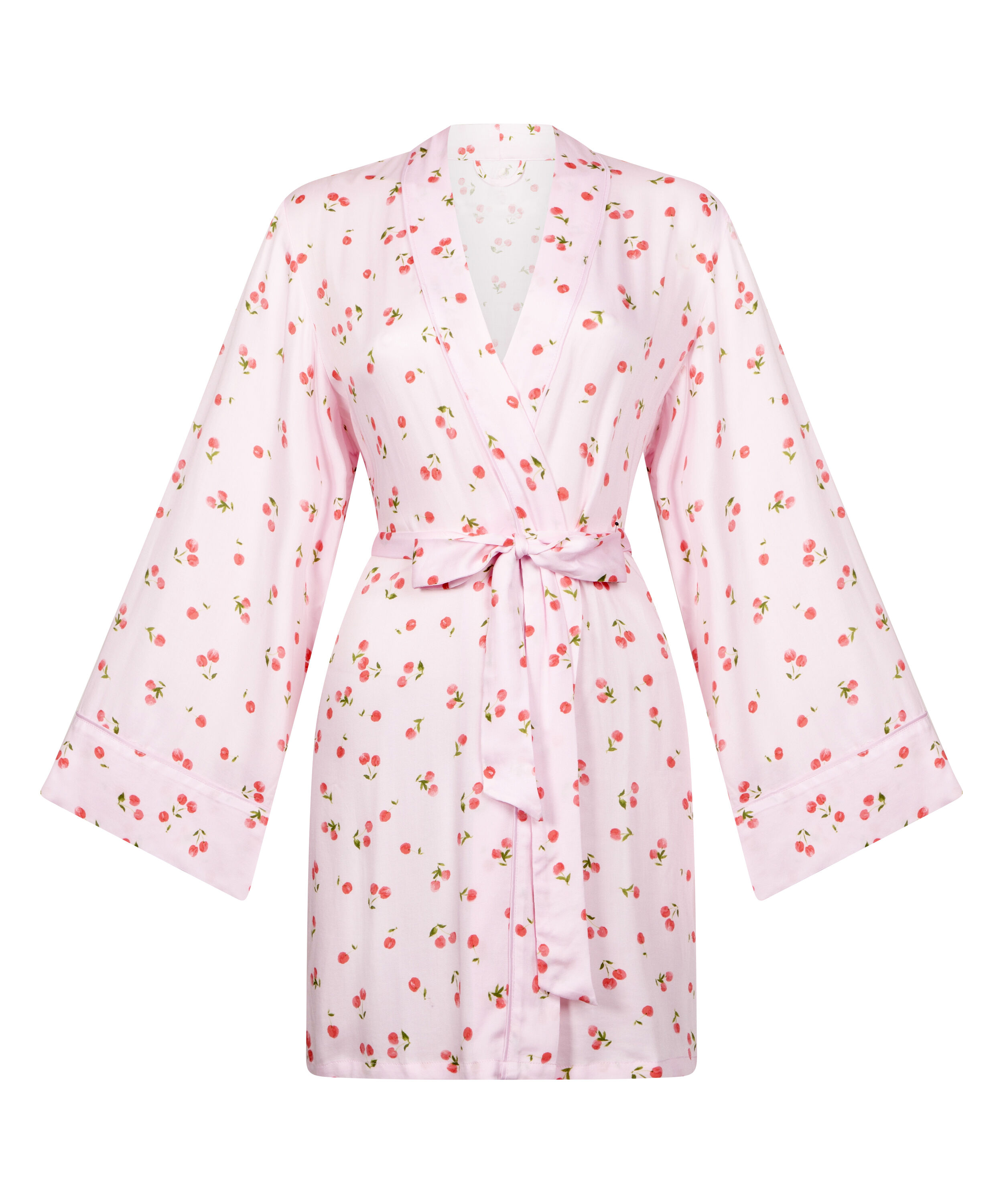 Satynowe kimono, R&oacute;żowy