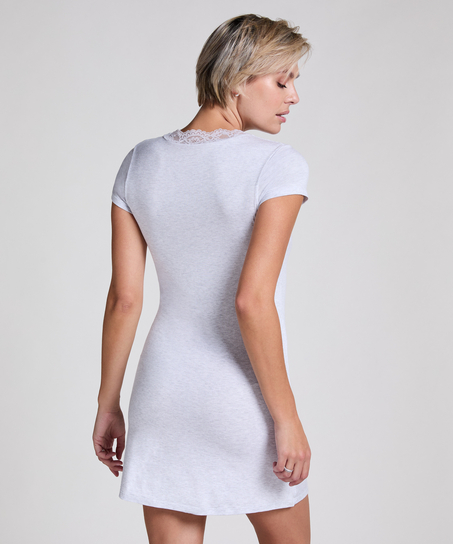 Koszula nocna Jersey, Szary