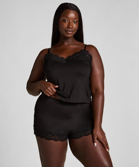 Zestaw piżamowy, Czarny