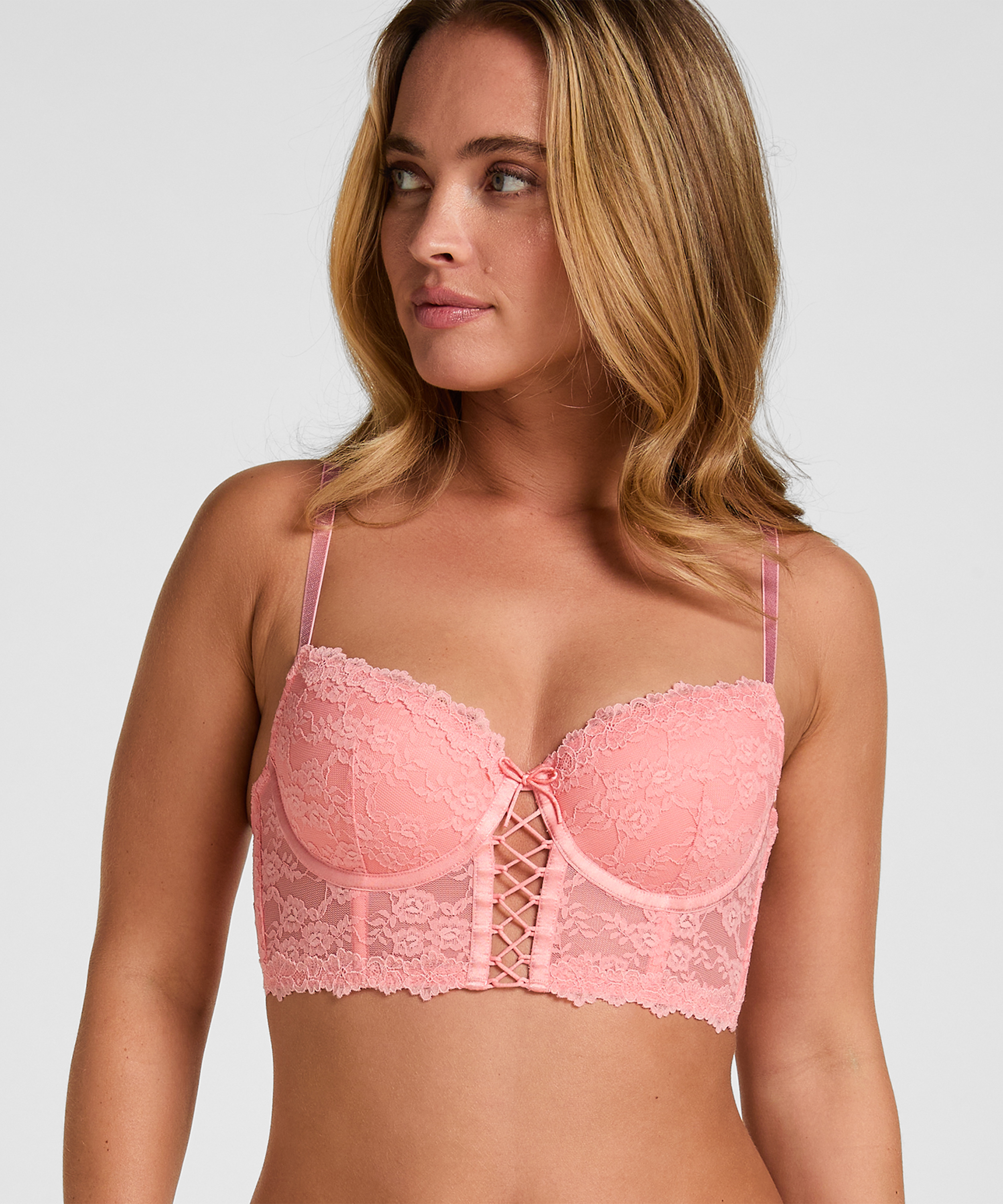 Triangle Bikini Top Alicante, R&oacute;żowy, main