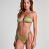 Top od bikini Cali Highleg, Zielony