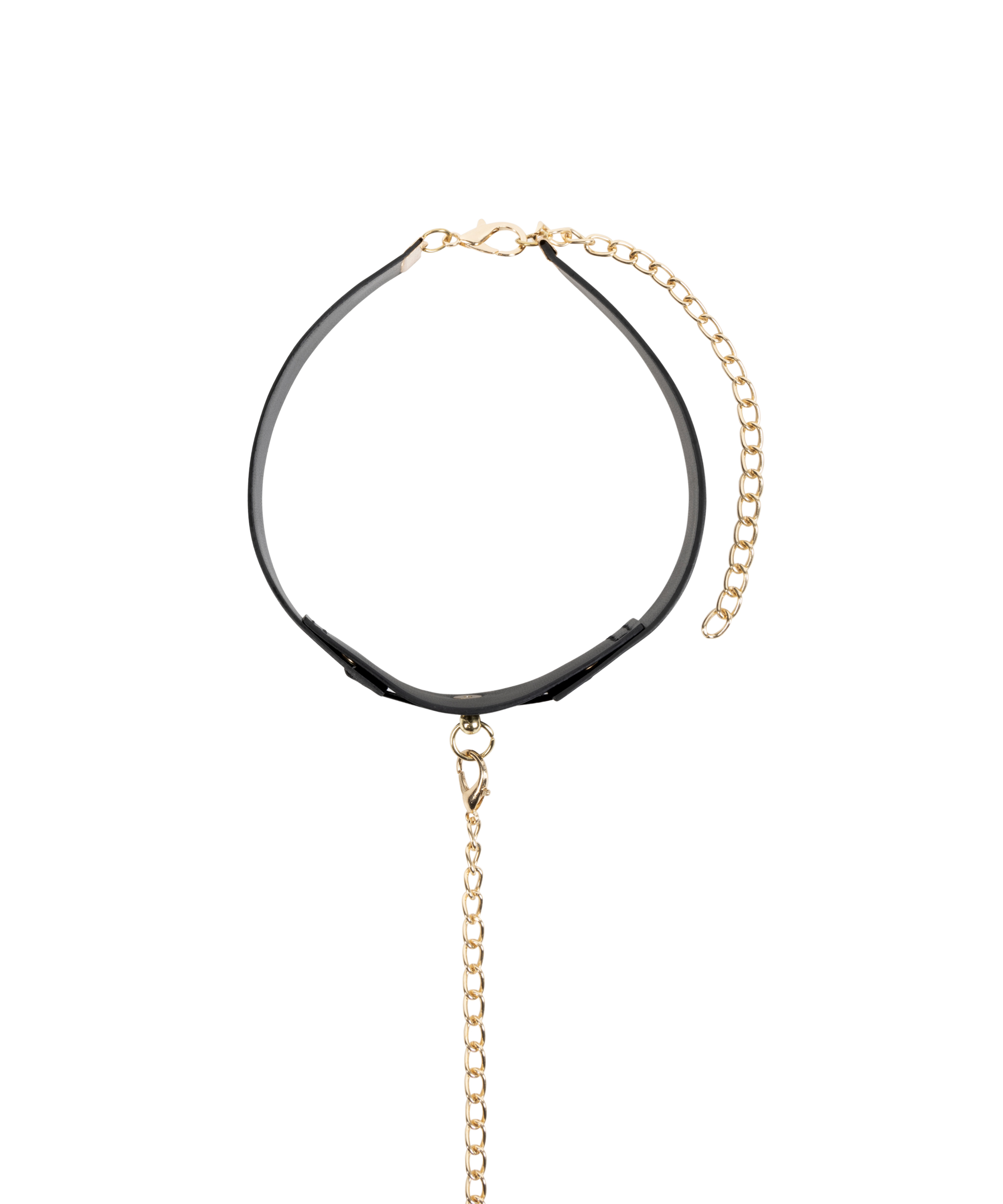 Private Choker Leash, Czarny, main