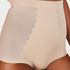 Sculpting scallop high waisted brief - Level 3, Beżowy