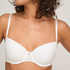 Demi Padded Underwired Bra, Biały