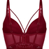 Biustonosz typu push‑up longline Tosca, Czerwony