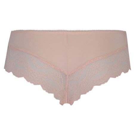 Brazilian ruched lacey, R&oacute;żowy