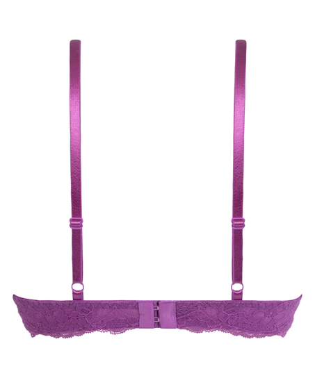 Wyściełany biustonosz push-up z fiszbinami Marine, R&oacute;żowy