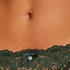 Rose Tanga thong, Zielony
